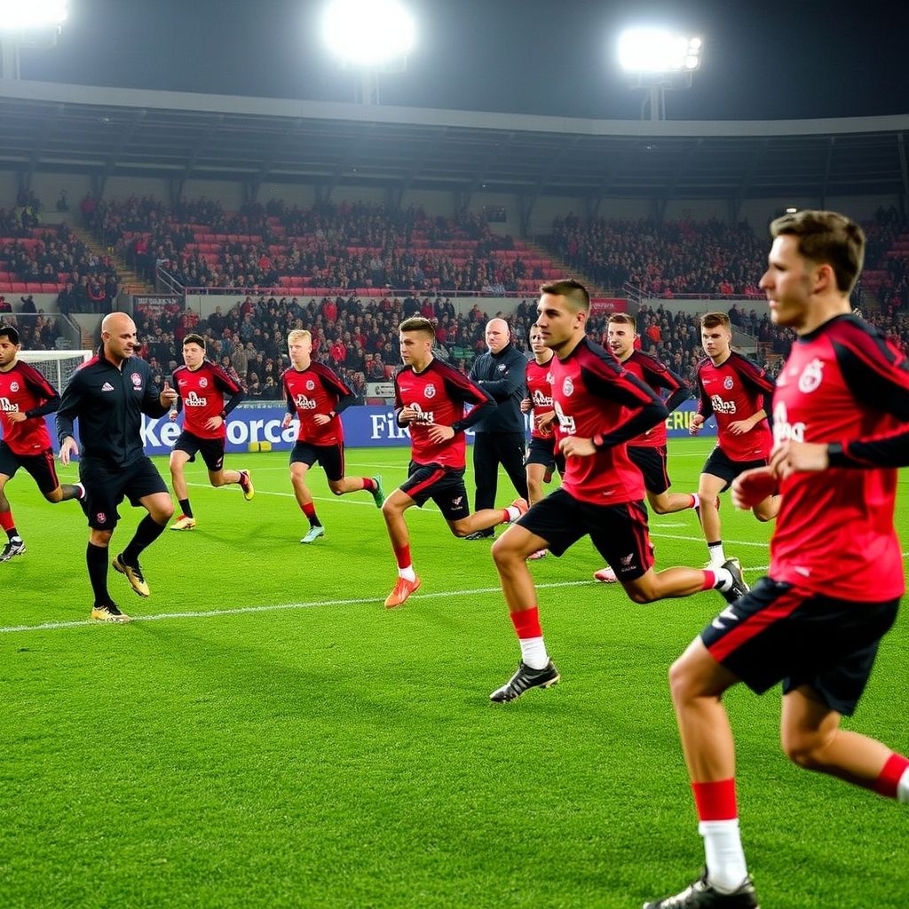 爱游戏体育平台-西悉尼流浪者赛前训练公开，备战世俱杯冲刺